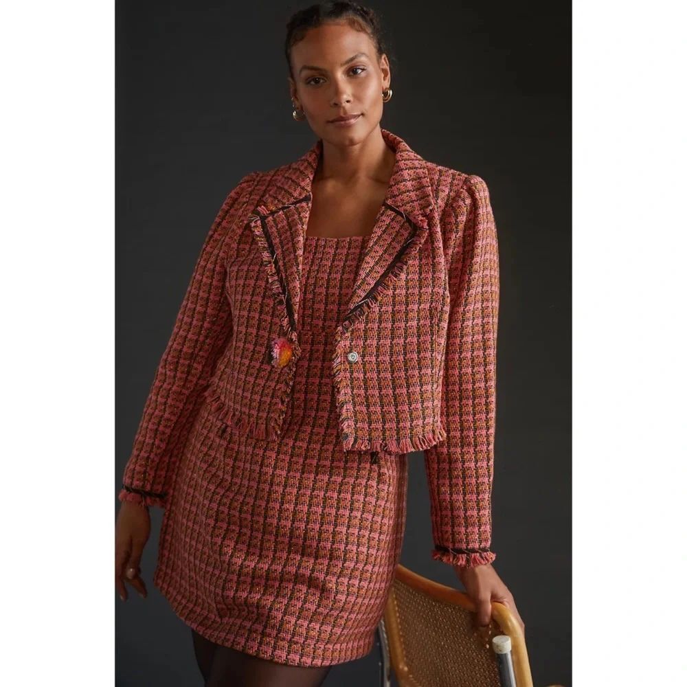 Anthropologie Maeve Tweed Dress Set